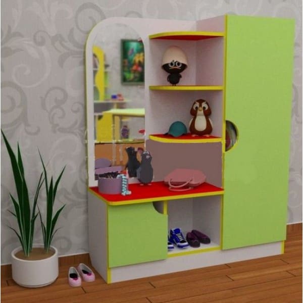 Стенка игровая с зеркалом