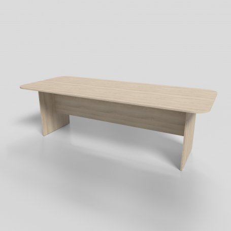 Стол для переговоров с закругленными углами 2400х1000х750 мм