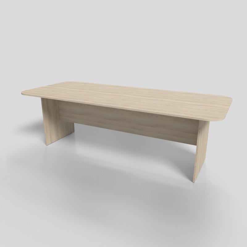 Стол для переговоров с закругленными углами 2400х1000х750 мм