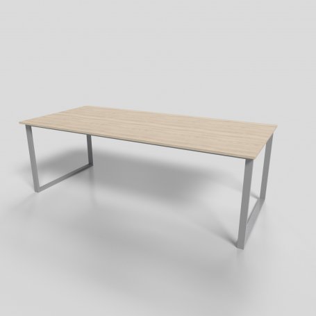 Стол для переговоров на металлокаркасе 2200х1000х750 мм