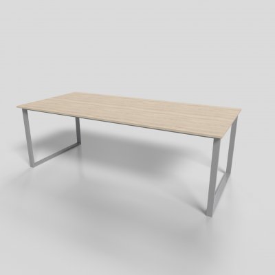 Стол для переговоров на металлокаркасе 2200х1000х750 мм