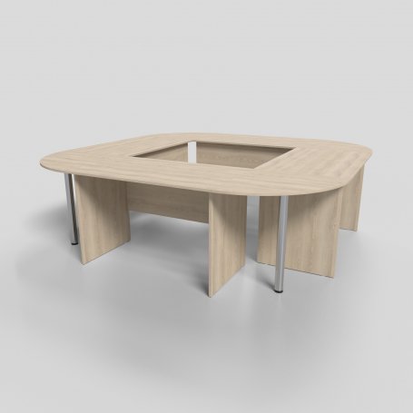 Стол для заседаний 8 элементов 2600х2600х750 мм