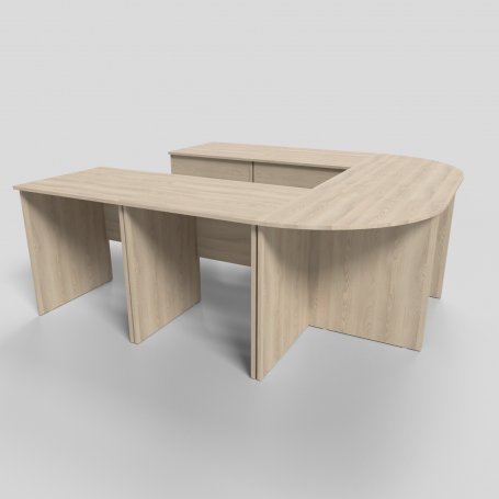 Стол для заседаний 7 элементов 3100х2600х750 мм