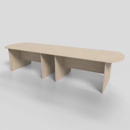 Стол для конференций радиусный 3400х1000х750 мм