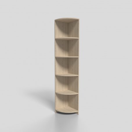 Стеллаж офисный угловой 350х350х1900 мм