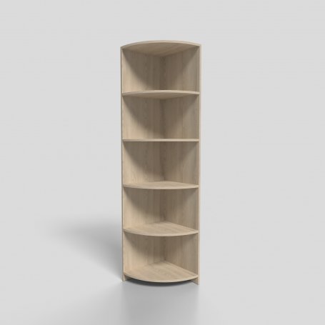 Стеллаж офисный угловой 450х450х1900 мм