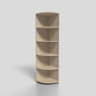 Стеллаж офисный угловой 450х450х1900 мм