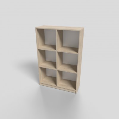 Стеллаж офисный открытый 800х350х1200 мм