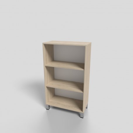 Стеллаж офисный открытый на опорах 700х350х1200 мм