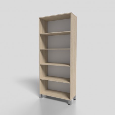 Стеллаж офисный открытый на опорах 800х350х1900 мм