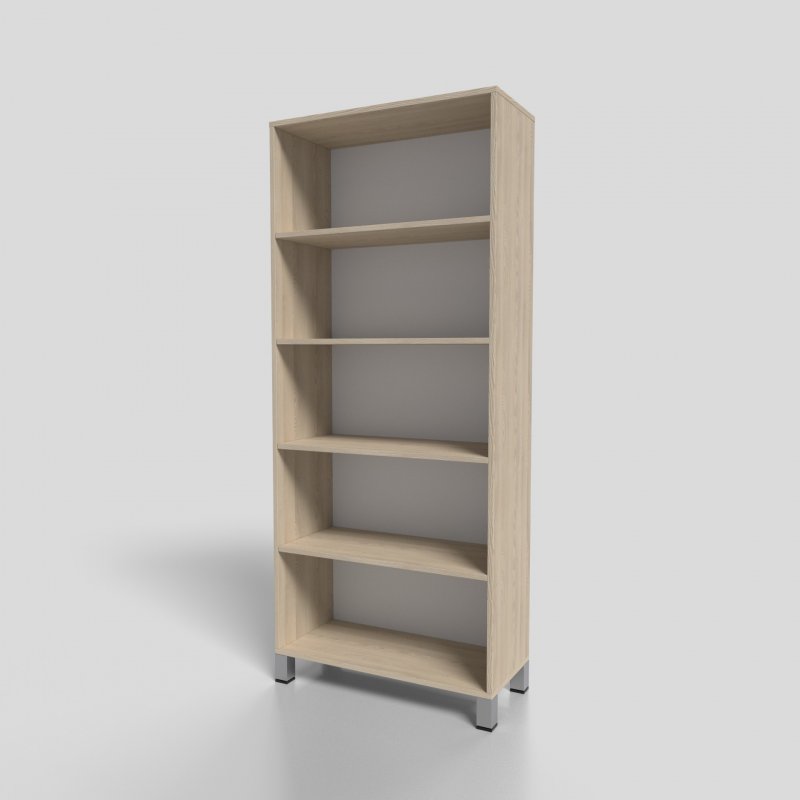 Стеллаж офисный открытый на опорах 800х350х1900 мм