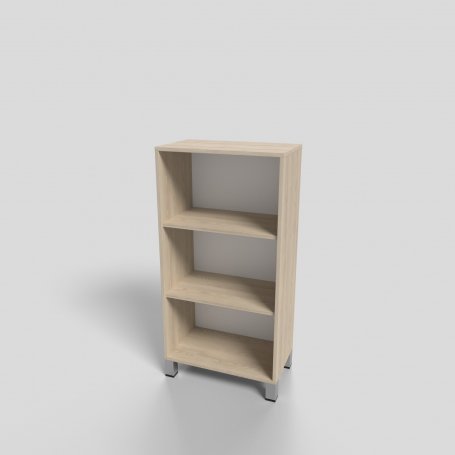 Стеллаж офисный открытый на опорах 600х350х1200 мм