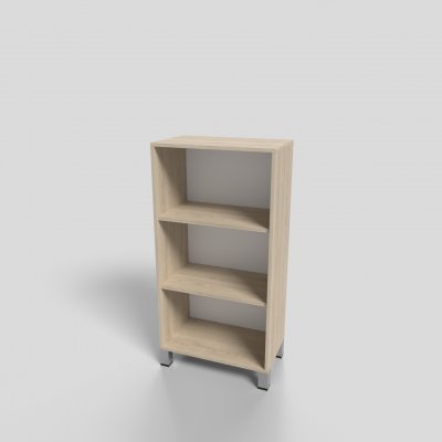 Стеллаж офисный открытый на опорах 600х350х1200 мм