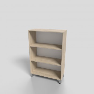 Стеллаж офисный открытый на опорах 800х350х1200 мм