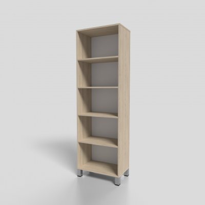 Стеллаж офисный открытый на опорах 600х350х1900 мм