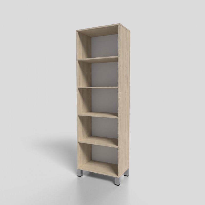 Стеллаж офисный открытый на опорах 600х350х1900 мм