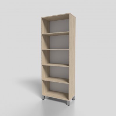 Стеллаж офисный открытый на опорах 700х350х1900 мм