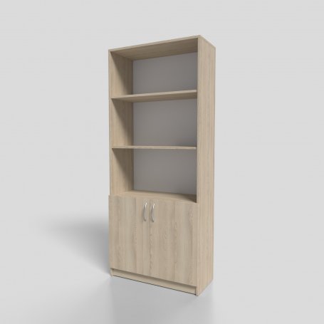 Шкаф офисный полуоткрытый 800х350х1900 мм