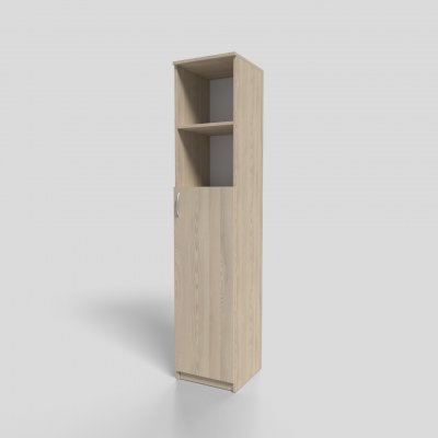 Пенал офисный полуоткрытый 400х400х1900 мм