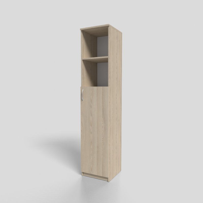 Пенал офисный полуоткрытый 400х400х1900 мм