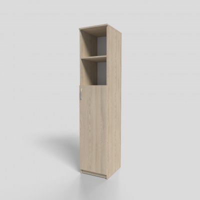 Пенал офисный полуоткрытый 400х450х1900 мм