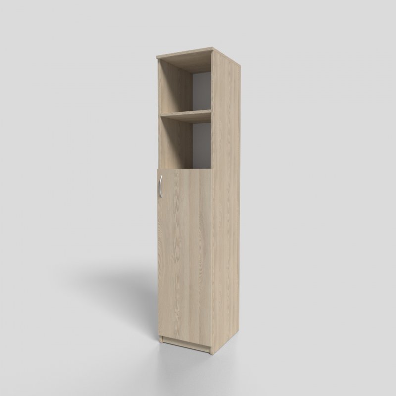 Пенал офисный полуоткрытый 400х450х1900 мм