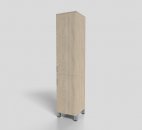 Пенал офисный закрытый на опорах 400х400х1900 мм