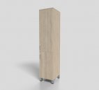 Пенал офисный закрытый на опорах 400х450х1900 мм