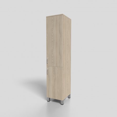 Пенал офисный закрытый на опорах 400х450х1900 мм