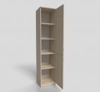 Пенал офисный закрытый 400х400х1900 мм