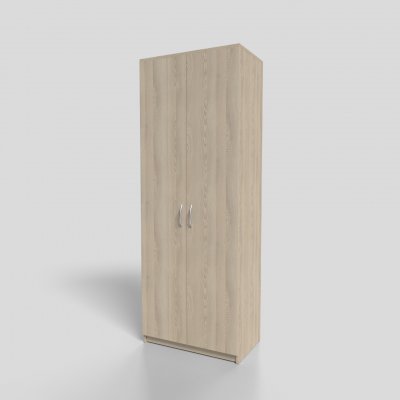 Шкаф офисный для документов закрытый 700х400х1900 мм