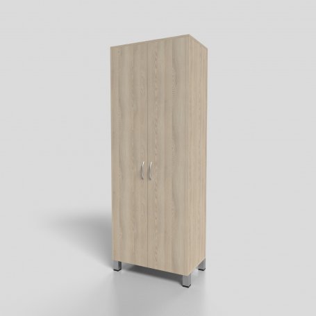 Шкаф офисный для документов закрытый на опорах 700х400х1900 мм