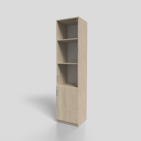 Пенал для документов со стеклом 450х400х1900 мм