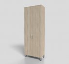 Шкаф офисный для одежды на опорах 700х350х1900 мм