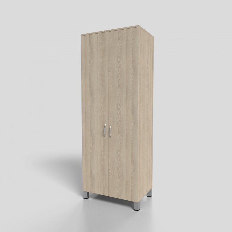 Шкаф офисный для одежды на опорах 700х400х1900 мм