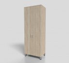 Шкаф офисный для одежды на опорах  700х450х1900 мм