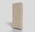 Шкаф офисный для одежды на опорах 700х550х1900 мм