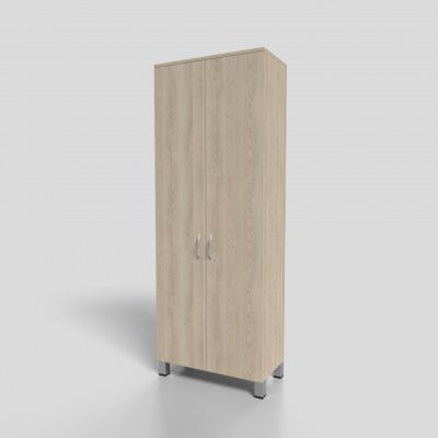 Шкаф офисный для одежды на опорах 700х550х1900 мм