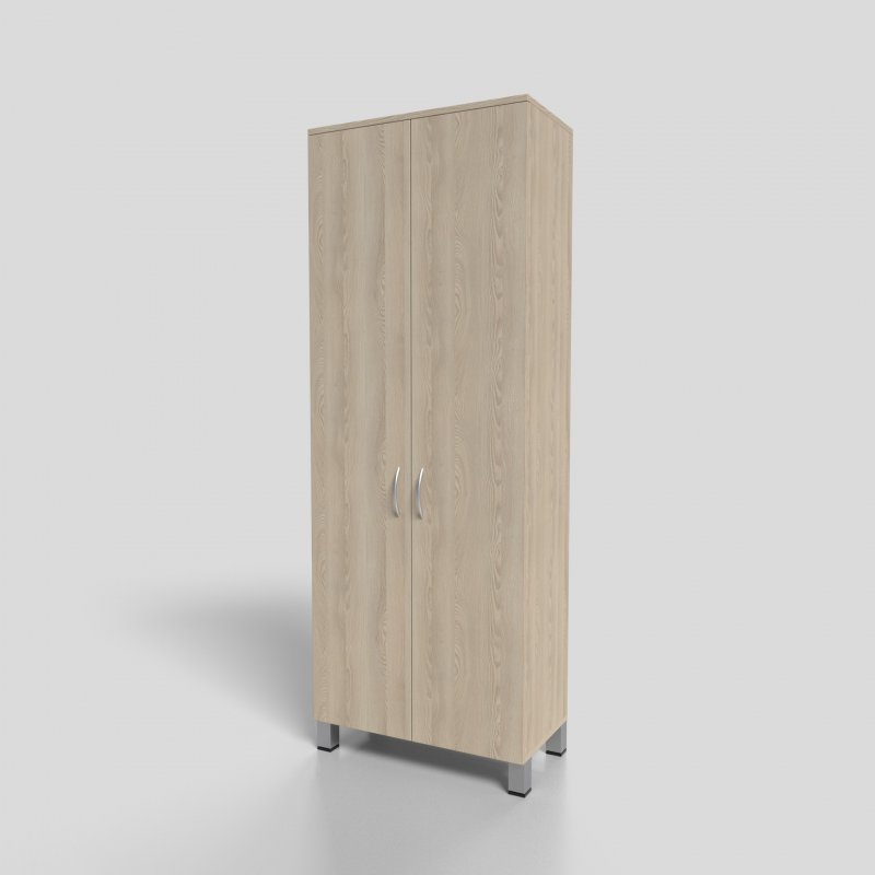 Шкаф офисный для одежды на опорах 700х550х1900 мм