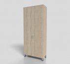 Шкаф офисный для одежды на опорах 800х550х1900 мм
