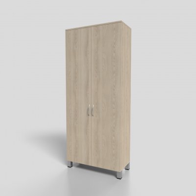 Шкаф офисный для одежды на опорах 800х550х1900 мм