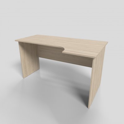 Стол офисный правый 1400х800х600х750 мм