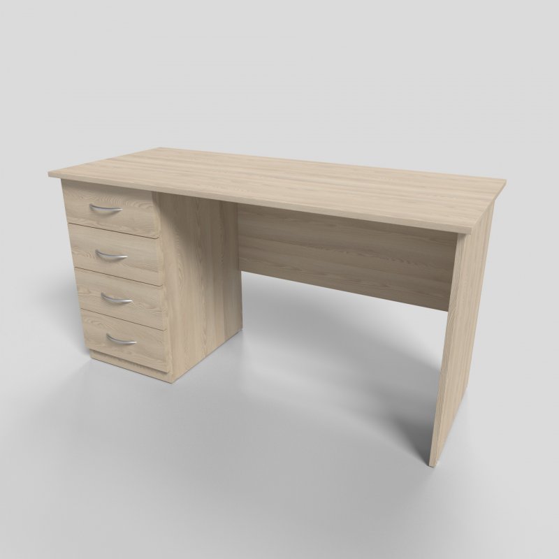 Стол офисный тумба слева 1400х600х750 мм