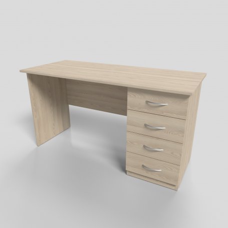 Стол офисный тумба справа 1400х600х750 мм