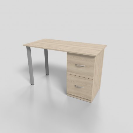 Стол операторский на металлокаркасе тумба справа 1200х700х750 мм