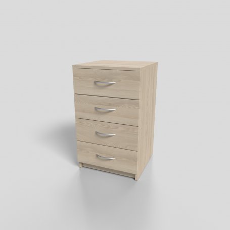 Тумба офисная приставная 450х450х750 мм