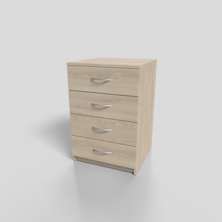 Тумба офисная приставная 500х500х750 мм