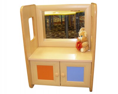 Шкаф детский с зеркалом