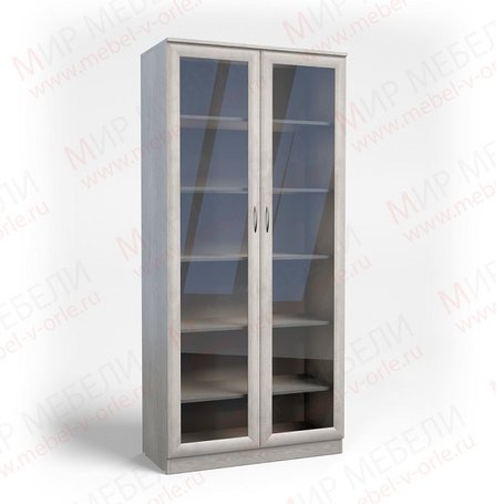 Шкаф для документов комбинированный со стеклом